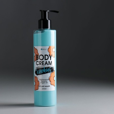 Body cream Milv, cookies, 250 ml