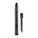 Chancellery knife 9mm metal + blade, 5 pieces of black, top