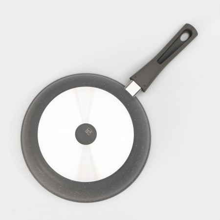 Pan, d = 26 cm, removable handle, anti -stick coating, gray color-5