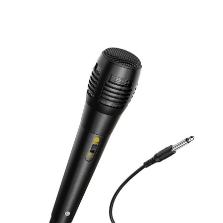 Portable column Hoco BS37, 10 W, 1800 mAh, BT5.0, Microsd, USB, AUX, FM, microphone, black-7