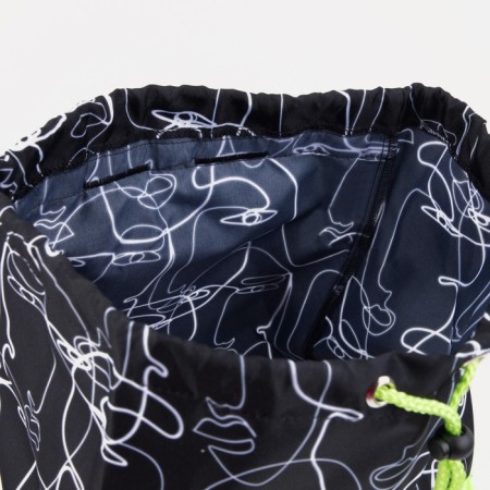 A backpack on a lace, Erich krause Black color color-3