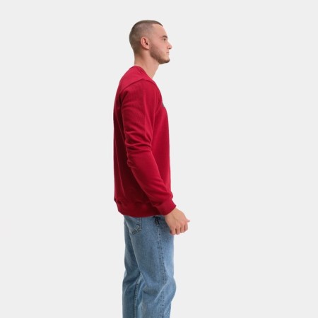 Male sweatshirt, burgundy color/print mix, size 48 (l)-1
