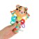 Toy - food "Leopard" with a rattle