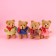 Soft toy "I love you", Bear, Mix Colors