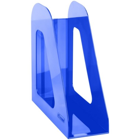 Paper tray Vertical Istanm Favorite, Tinted Blue, Width 90mm
