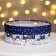 Box for Makarun Tubus with the Window "Happy New Year" 21 x 21 x 7 cm