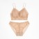 Lower linen women: top and panties, beige color, size 42-44