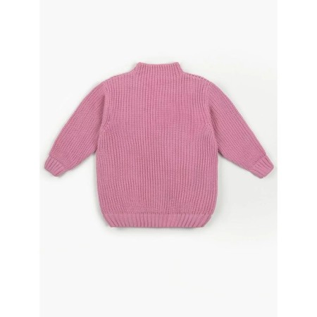 Свитер для девочки Amarobaby Knit Soft, рост 140 см, цвет розовый-6