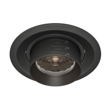 The built-in lamp Technical DL052-L12B3K, LED, 12 W, 115x115x116 mm, 1000 lm, 3000k, black