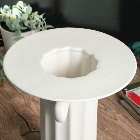 Vase for flowers decorative "Hera" 25 x 20 x 20 cm-6