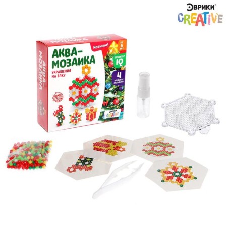 Aquamosaic "Jewelry for the Christmas tree"