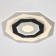 Light with PDU 69537/1 LED 144W Dimmer white-black 36x36x4.5 cm Bayerlux