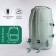 A backpack-samka with a zipper, 4 outer pockets, shoe compartment, green color