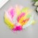 Decorative ostrich feathers, 10-12 cm (set 24 pcs) 6 colors, pastel, assorted