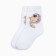Nosk children's kaftan “Cat with glasses”, size 14-16 cm, white color