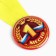 Children's medal: “First, second, third places”, mix, d = 5 cm.