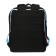 Youth backpack 39 x 26 x 10 cm, ergonomic back, Across G6, black/pink G-6-6