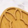 Menzhitsa, set of 2 pcs., Tree “Dishes: Easter animals”, hare 30x24 cm, chicken 30x24 cm.