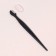 Razors for eyebrow correction, with a cap, set - 3 pcs, 12.7 cm, black color