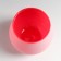 Pastel-red candlestick 10.5x11.5 cm, 760 cm
