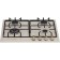 Hon surface Delvento V60V41O100, gas, 4 burners, beige