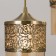 Suspended lamp Citilux "Emir" CL467033, 30x30x120 cm, 3x75W, E27, brown color