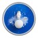 Lamp "Astronaut" LED 48W White-blue 47x47x15 cm Bayerlux