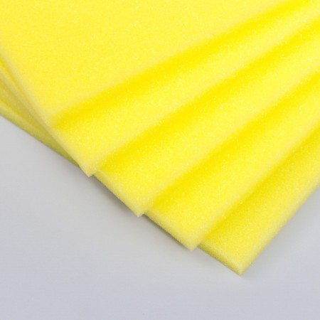 Foamine for creativity "yellow" thickness 1 cm 21x30 cm-1