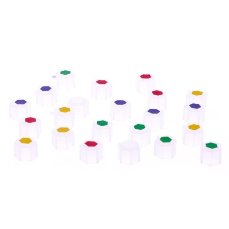 Developing set "colored honeycombs", plastic chips-1