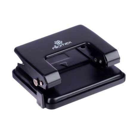 Metallic hole punch 20 sheets, Attomex, format ruler, black-3