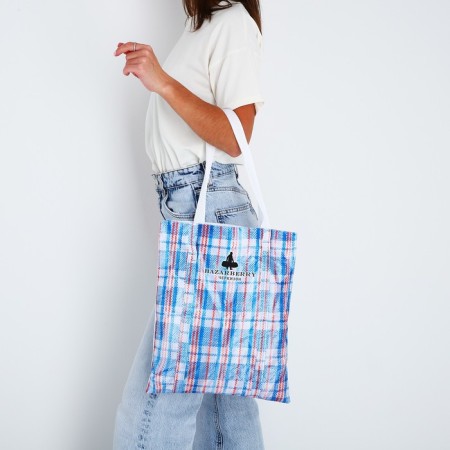 Bag Schoper Bazarberry, 35 x 0.5 x 40, without lightning, without lining, white-6