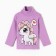Turtleneck for girls, lilac color, height 86 cm