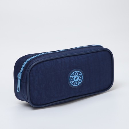 Cosmetic bag Dor Style, 21.5*6*10, lightning department, blue