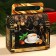 New Year's Gift Set of Magic Year: tea, cookies, sweets