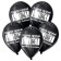 Shar Latex 12 "You can throw out", pastel, set of 50 pcs., Black color