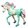 Figure "World of Fantasy: Green Foal-Snowthrough with a Color mane"