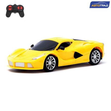 Radio -controlled machine "Sports", works from batteries, mix