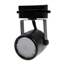 Luazon Lighting track lamp under the GU10 lamp, round, black body