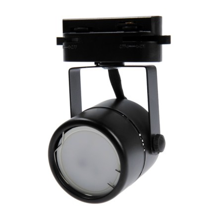 Luazon Lighting track lamp under the GU10 lamp, round, black body