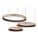 LED LED suspension with a remote control Ambrella Light, Original, Fa6162, LED, 79 W, 5925LUM, 3000-6400K, Coffee color