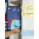Garbage rug, dinosaur, 30x36 cm, for retraining, blue