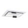 LED ceiling LED AMBRELLA LIGHT, LINTECH, FL51456, LED, 152 W, 11400LUM, 3000-6400K, white, black color