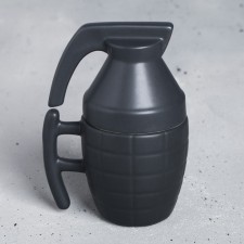 Black granate mug, 250 ml