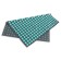 Iplikator-river, the basis of Spanbond, 360 modules, 56 × 62 cm, dark gray/turquoise color
