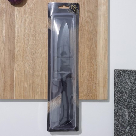 Knife Kuhnny ceramic Magistro Black, blade 15 cm, handle Soft-Touch, black color-9