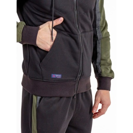 Sports costume men's ise, size 52, black color, khaki-7