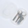 Children's manicure set (scissors, kniper, saw), gray color
