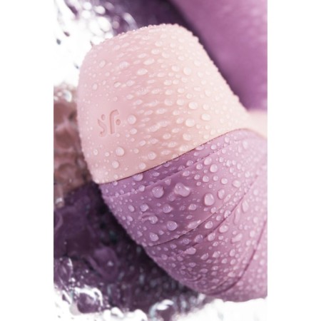 Satispyer Supernova vibrator, with a vacuum wave stimulator, 16.9 cm, silicone, pink color-5