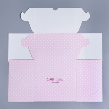 Capcake box, confectionery packaging with a window, 4 cells "Piono", 16 x 16 x 10 cm-6