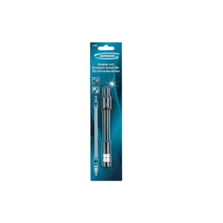 Adapter for bits GROSS 11367, flexible, 145 mm, 1/4 "-3